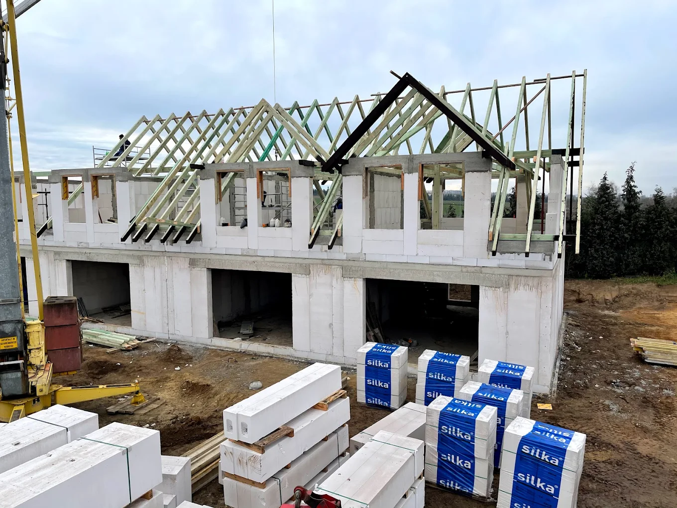 Nowe domy na sprzedaż w Głogowie – inwestycja w trakcie budowy